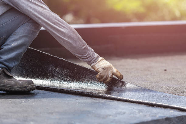 Professional Vapor Barrier Installation technician working in USA
